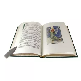 "Miracles for Christmas" gift set with a plate